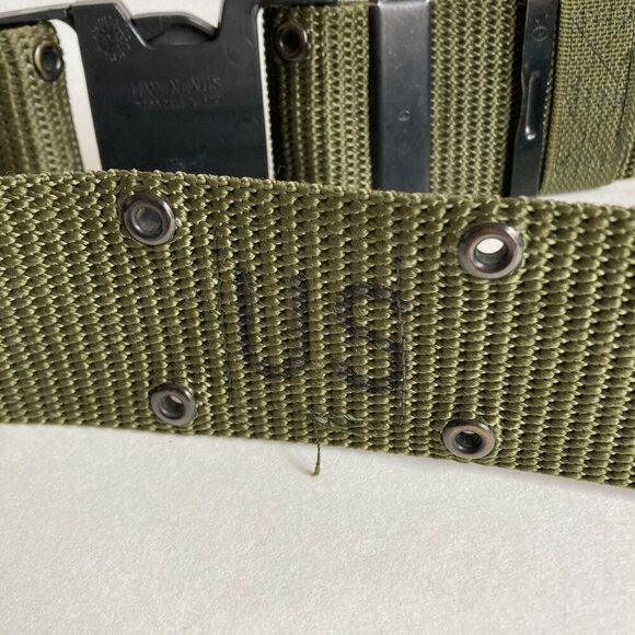 US Army Individual Equipment Pistol Belt LC-2 Green Size Medium OD Green - Picture 6 of 7
